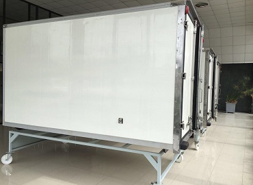 white color prefab containers