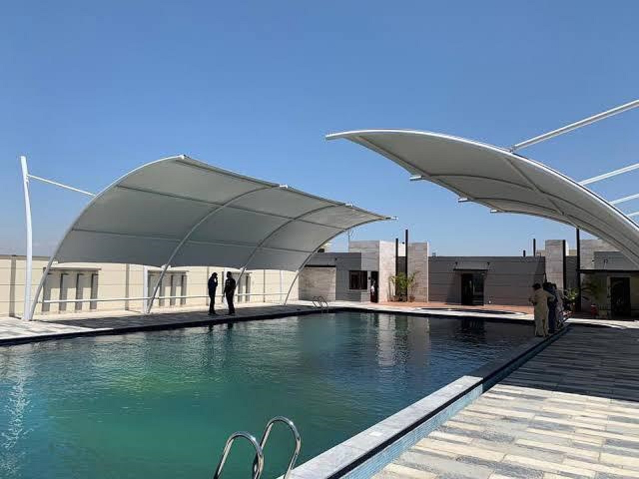 swimming pool sheds