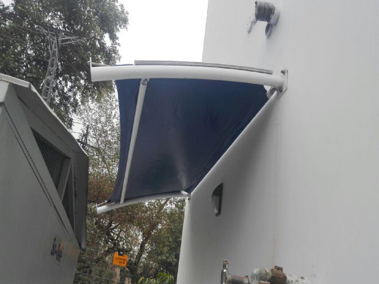 tensile window shed