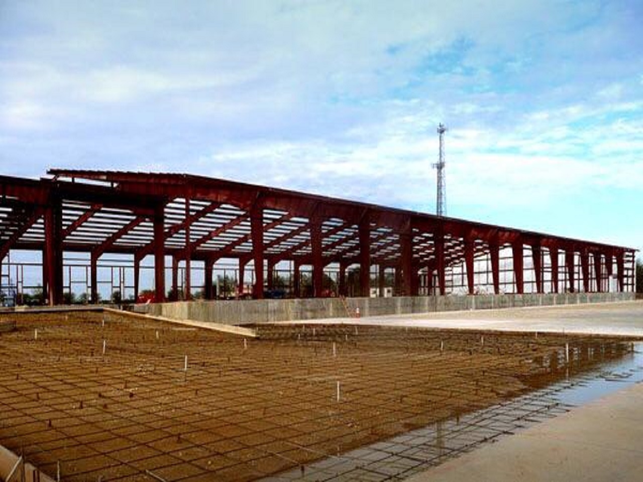 steel technology building