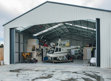 air craft hanger steel shed
